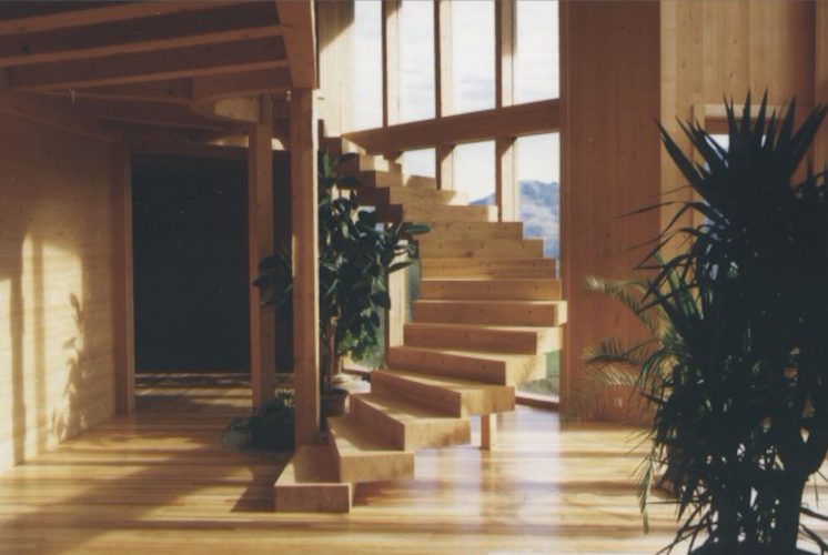 Thoma Holz100 Headquarters Wood Building (Interior)